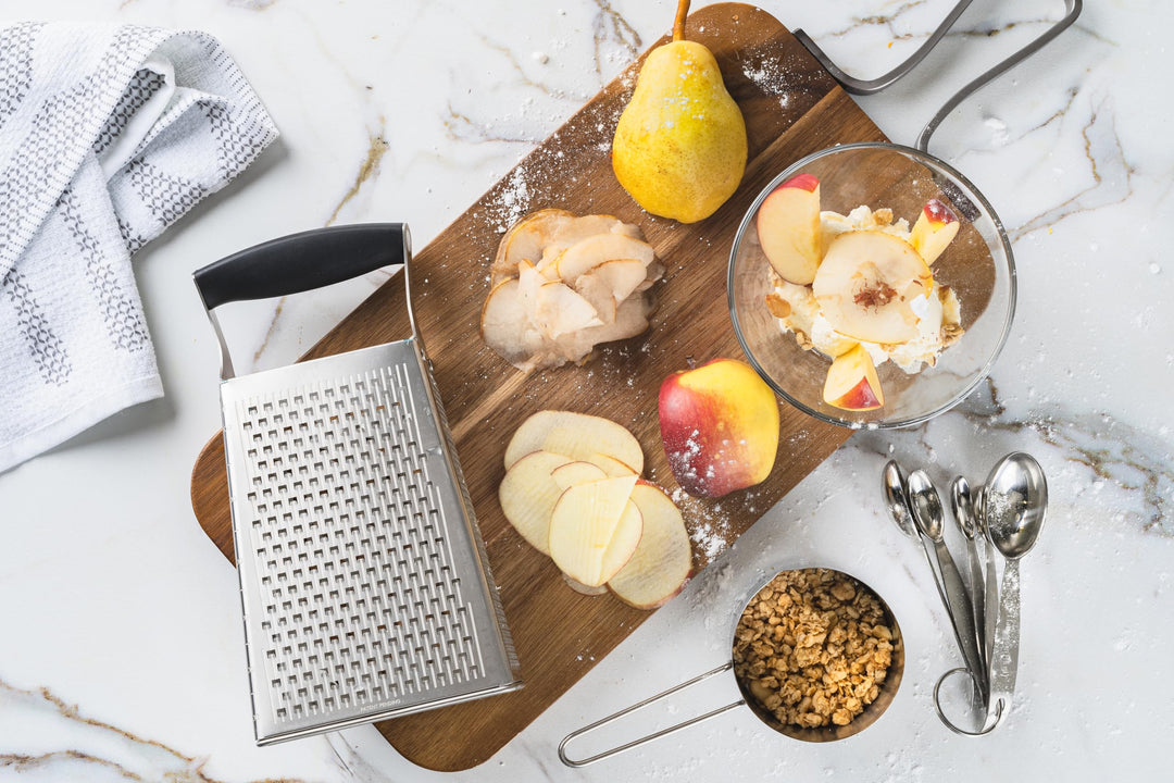4 Sided Box Grater, Regular, Stainless Steel