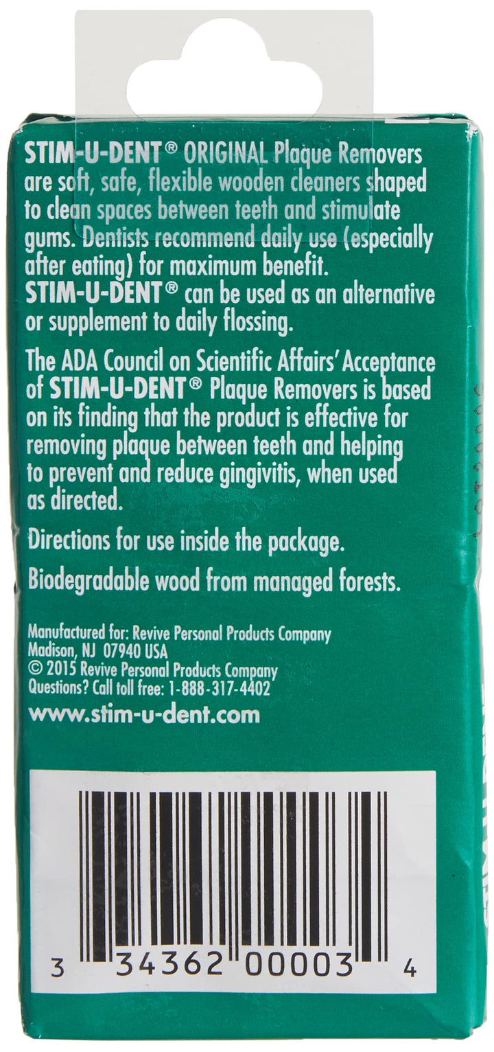 Stim-U-Dent Mint Plaque Removers, 100 Count