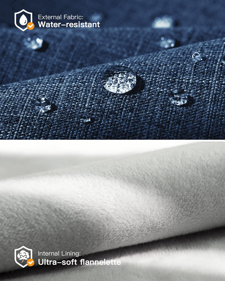 360° Protection Laptop Bag with Accessory Bag, Compatible with 13-inch MacBook Air/Pro M3 M2 M1 2016-2024, Blue