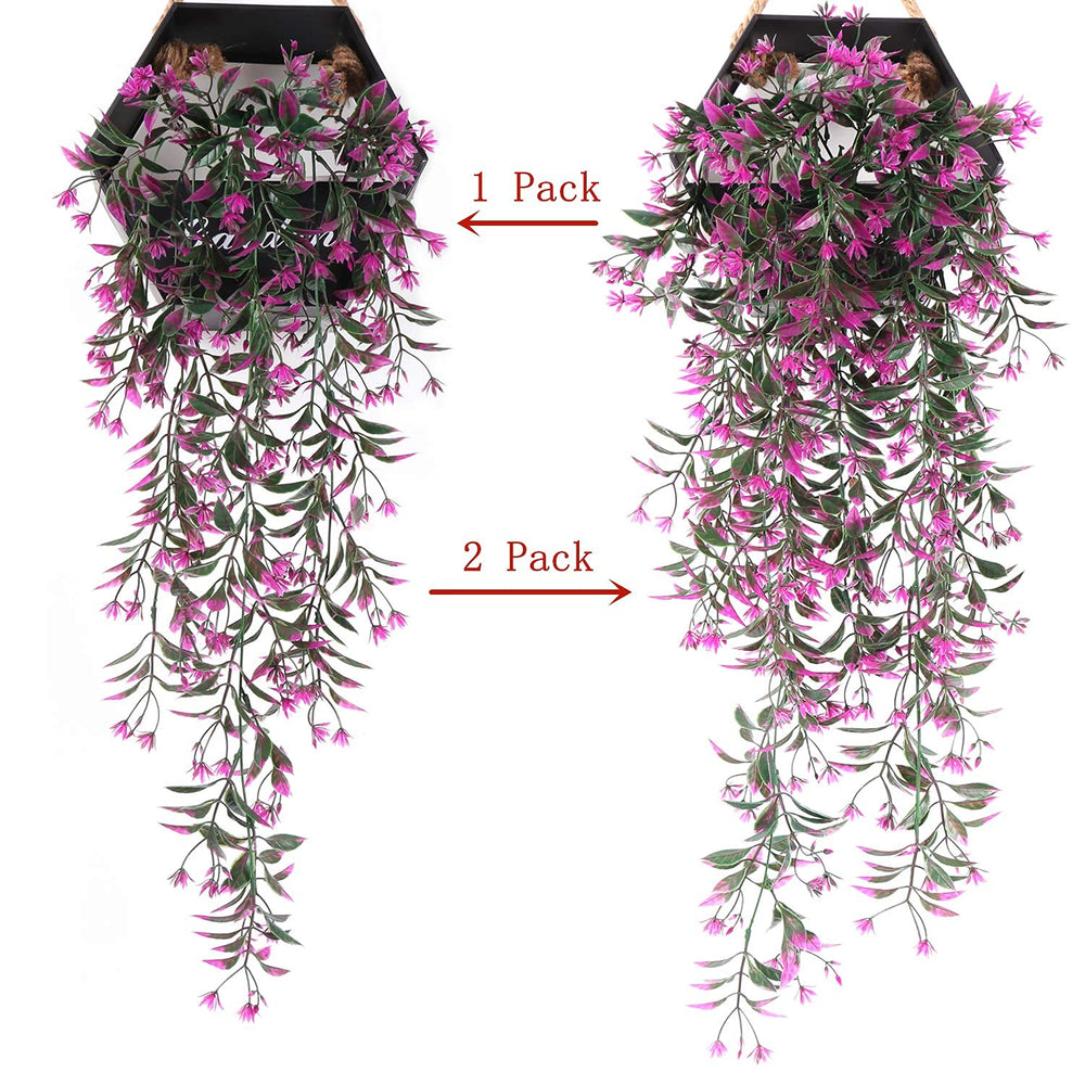 MASUMARK SM Artificial Hanging Vines, Plastic Flowers I