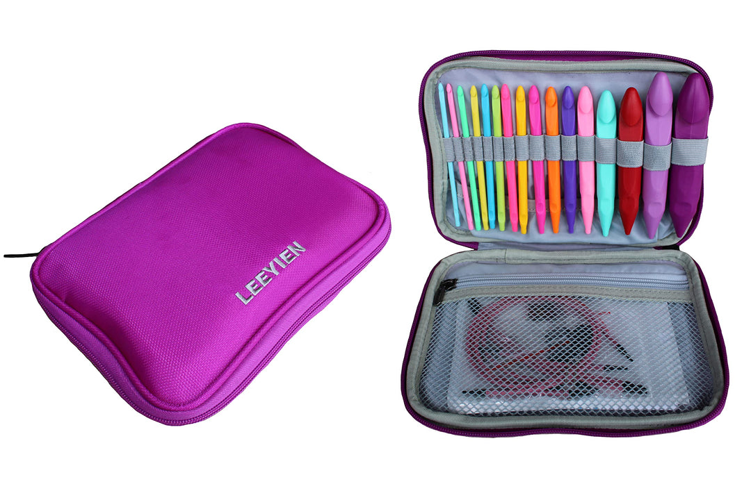 Interchangeable Crochet Hook Kit Afghan Tunisian Crochet Hooks Set