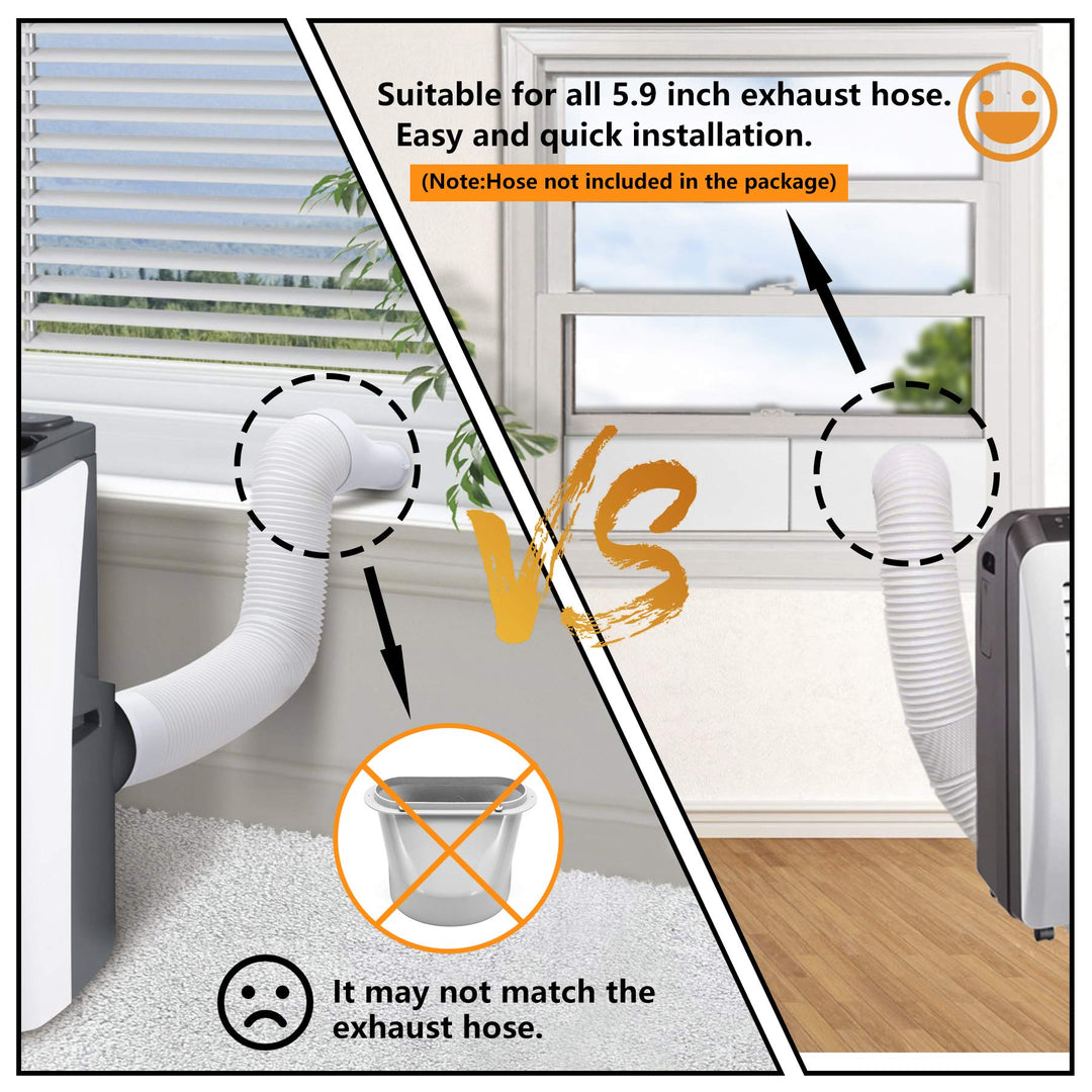 LBG Products Portable Air Conditioner Window Seal Plate