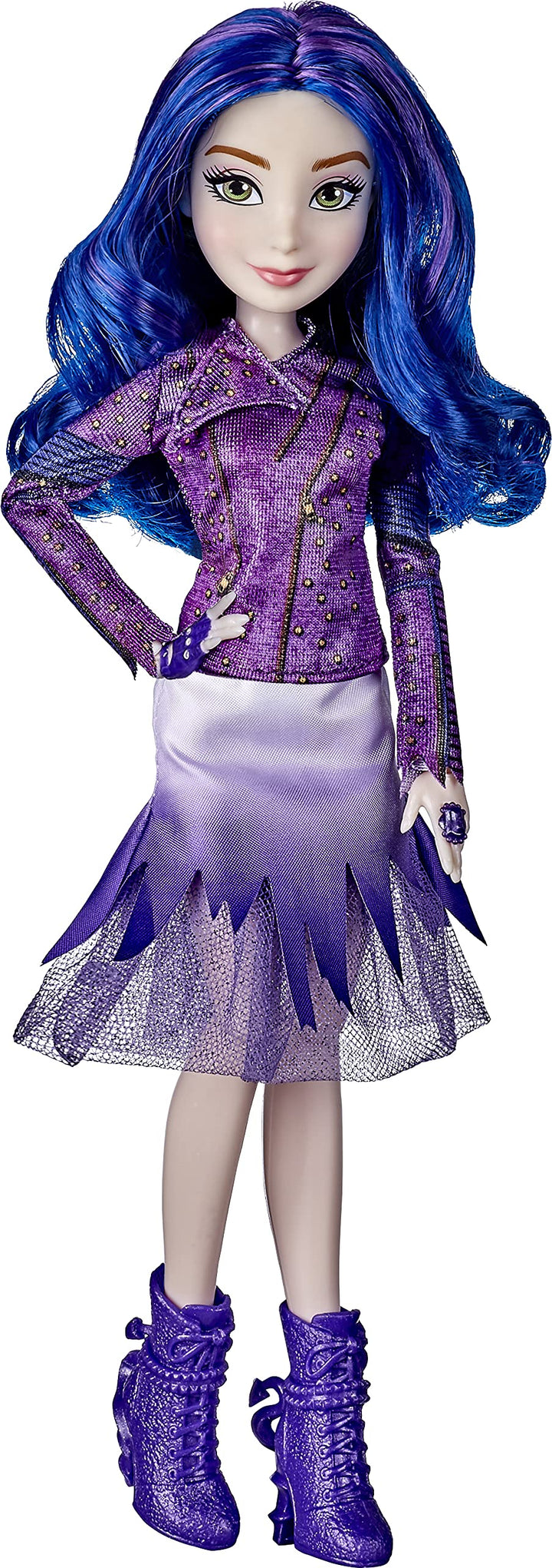 Disney Descendants Mal Doll, Inspired by Disney The Royal Wedding: A Descendants Story, Toy Includes Dress, Shoes, and Fashion Accessories