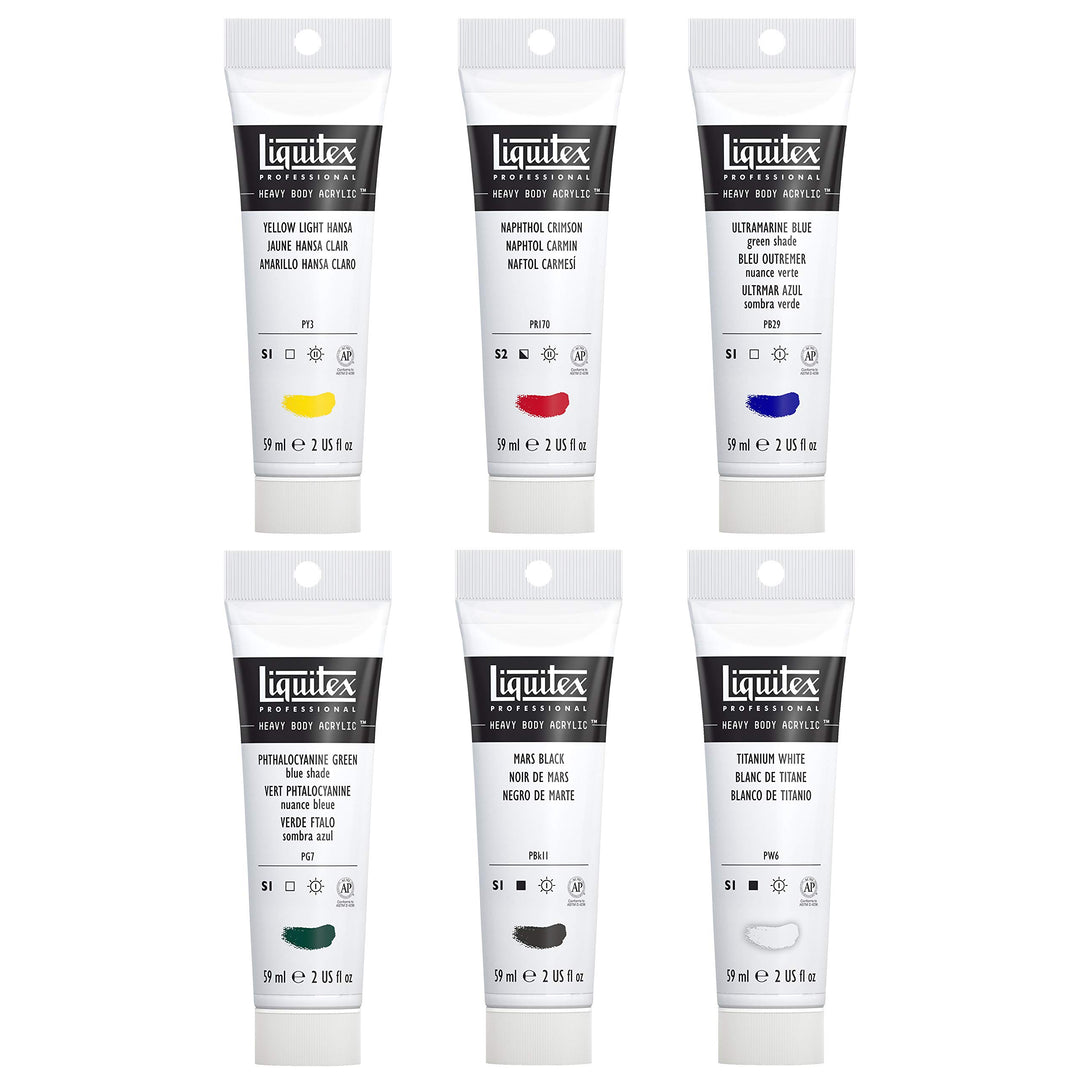 Liquitex Professional Heavy Body Acrylic Paint, Classic