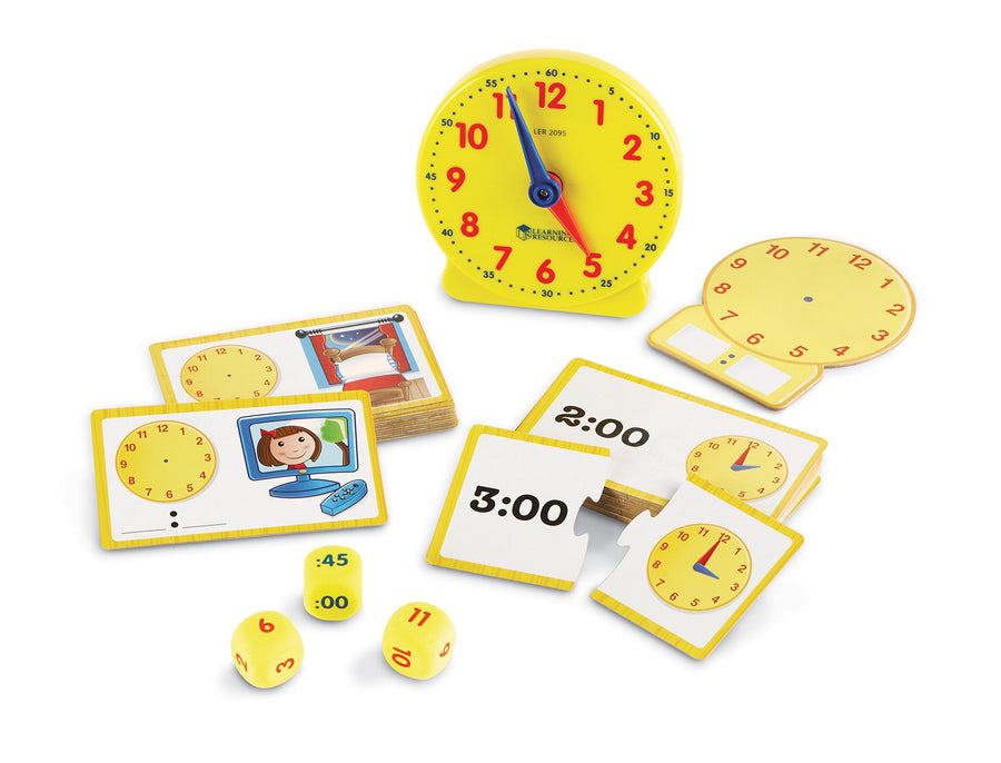 Time Activity Set, 41 Pieces, Yellow