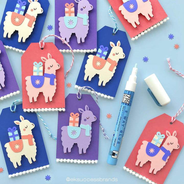 EK tools 55-00012 Glue Pen Zig Chisel Tip 2 Way, Multicolor