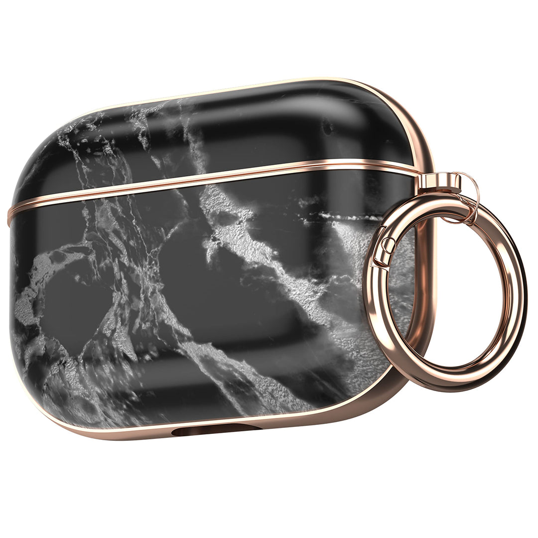 Compatible AirPods Pro Case Cover, Leopard Print Air Pod Pro Case Cute Protective Hard iPod Pro Cover for Women Men with Keychain Designed for AirPods Pro Charging Case 2019