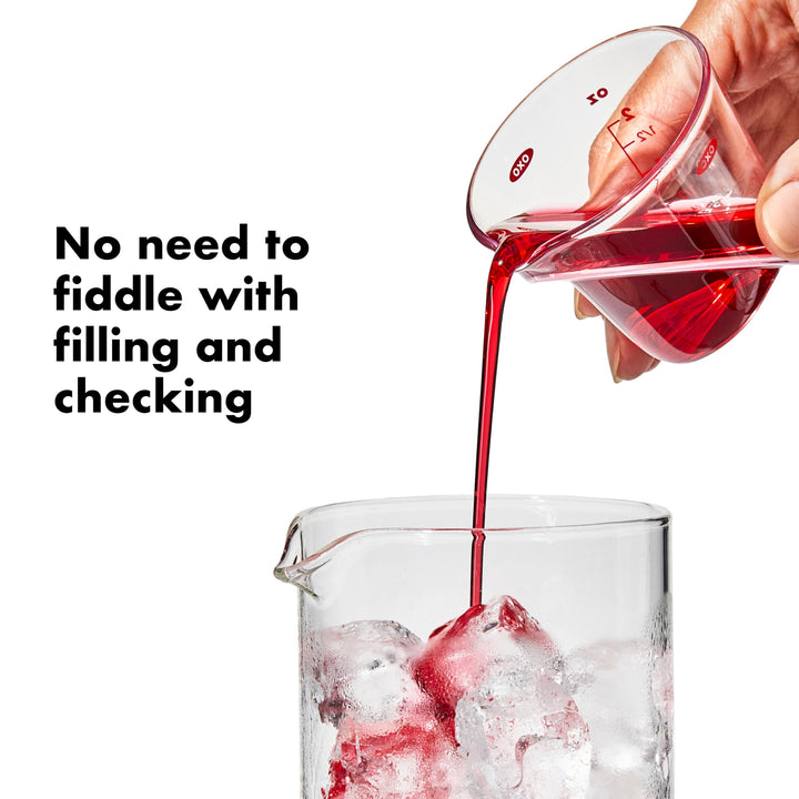 Good Grips Mini Angled Measuring Cup, 2 Oz capacity