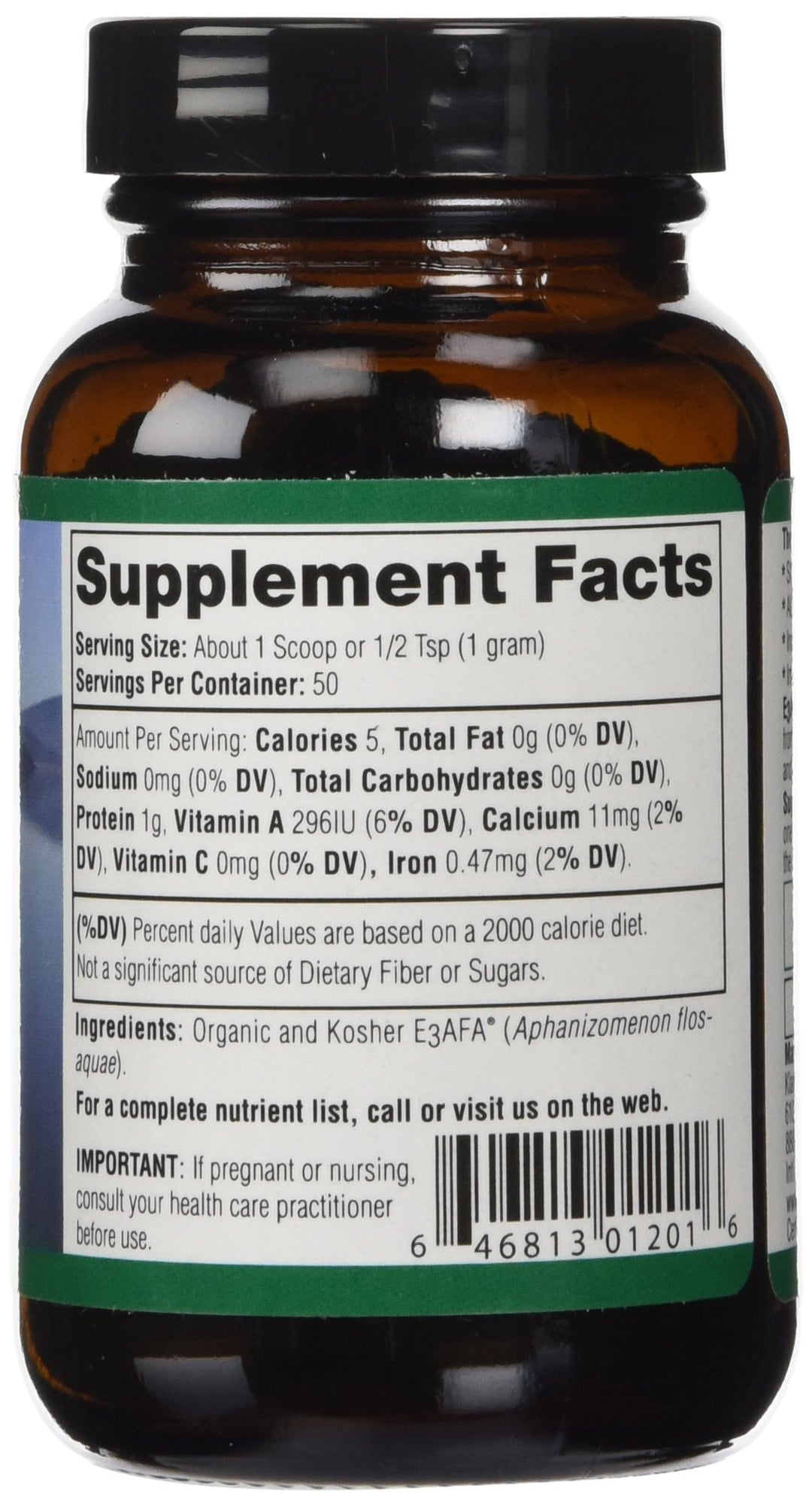 E3LIVE E3AFA 120ct (400mg) 1 Bottle