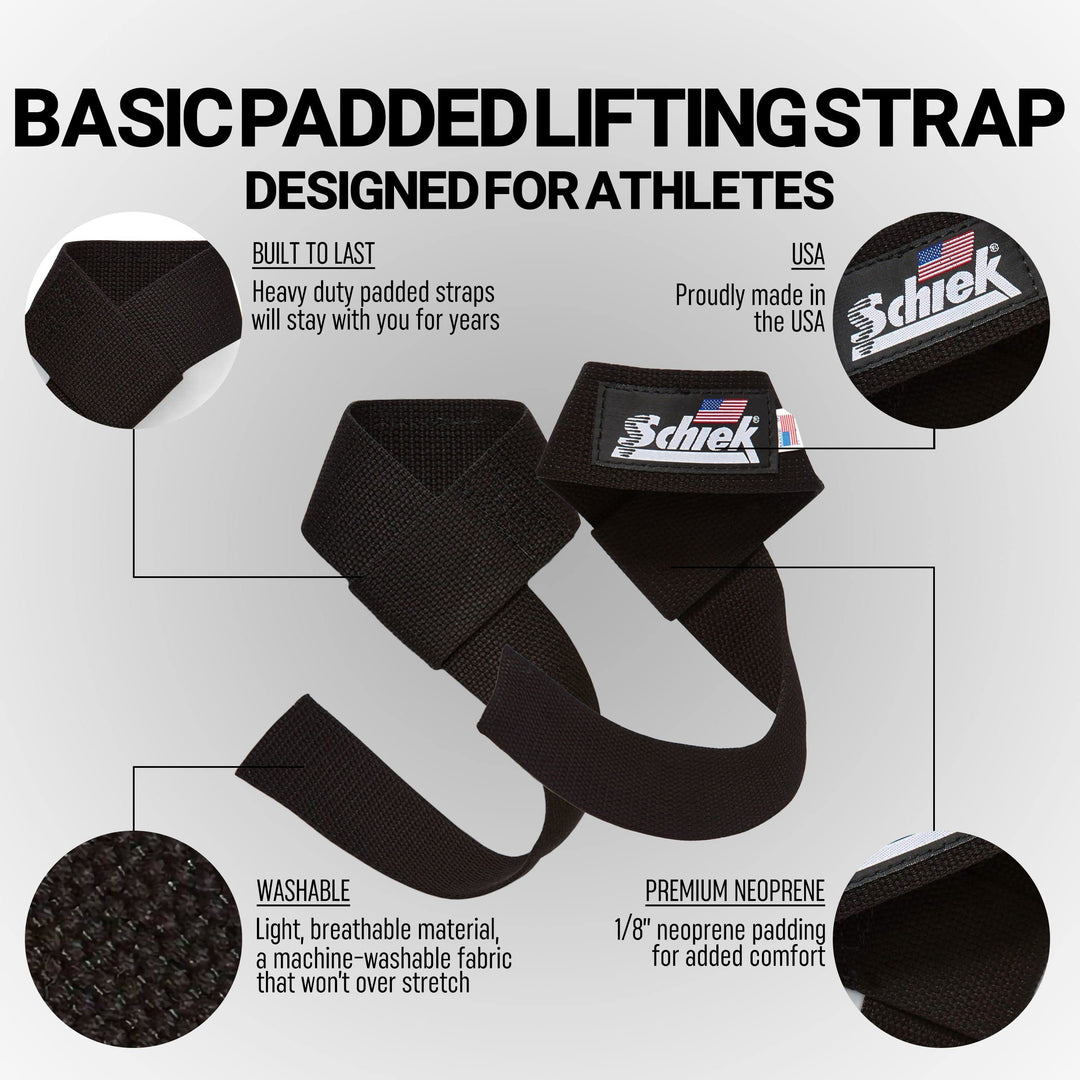 Schiek Sports Model 1000-BPS Basic 20 Padded Lifting St
