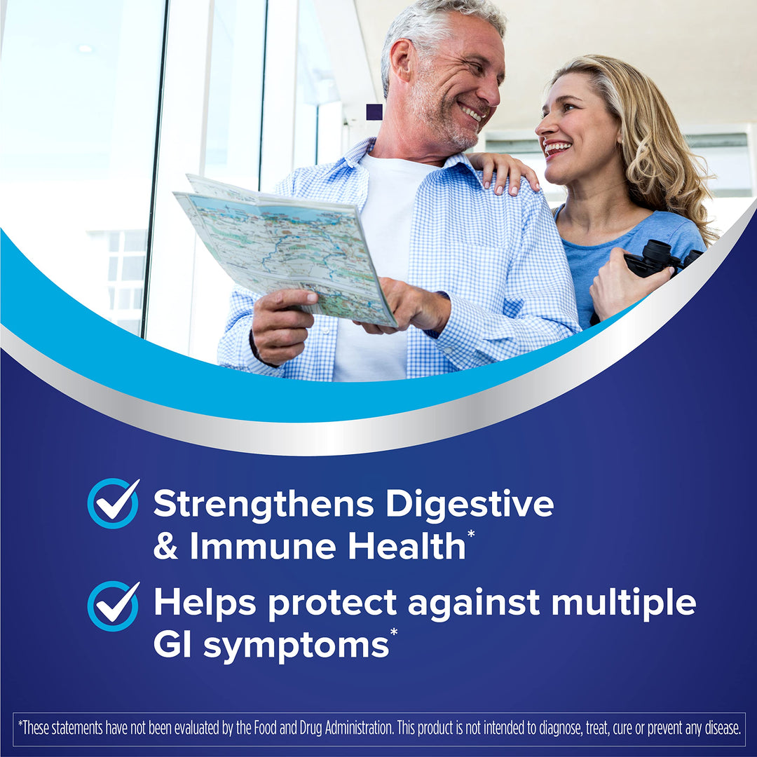 Daily Probiotic Supplement for Women and Men, Proven to Support Digestive Health, Saccharomyces Boulardii CNCM I-745 (100 Capsules)