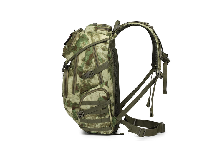 Military Tactical Backpack Large Army 3 Day Assault Pack Molle Bag Backpacks-Watercolor-grass green
