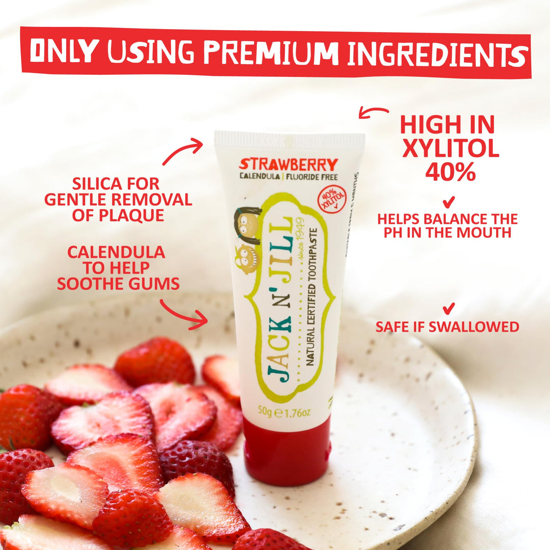 Jack N&#39; Jill Natural Toddler Toothpaste for Bab