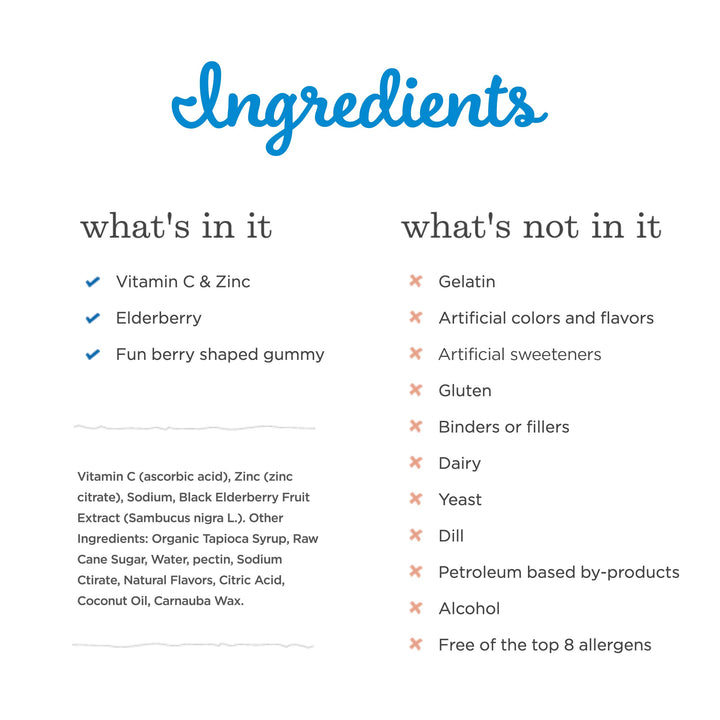 Mommy&#39;s Bliss Kids Elderberry Gummies, Supports Immunity with Black Elderberry, Zinc &amp; Vitamin C, Gluten Free &amp; Vegan, Age 2 Years+ (60 Count)