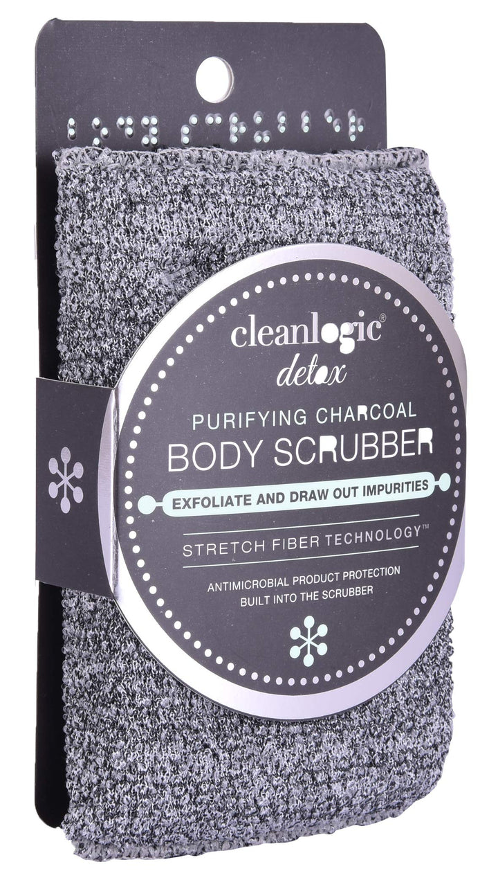 Detox Purifying Charcoal Body Scrubber, 1 Count