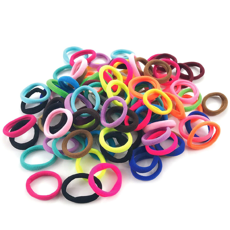 Hair Ties Rubber Bands for Women Girls Thick Curly Hair
