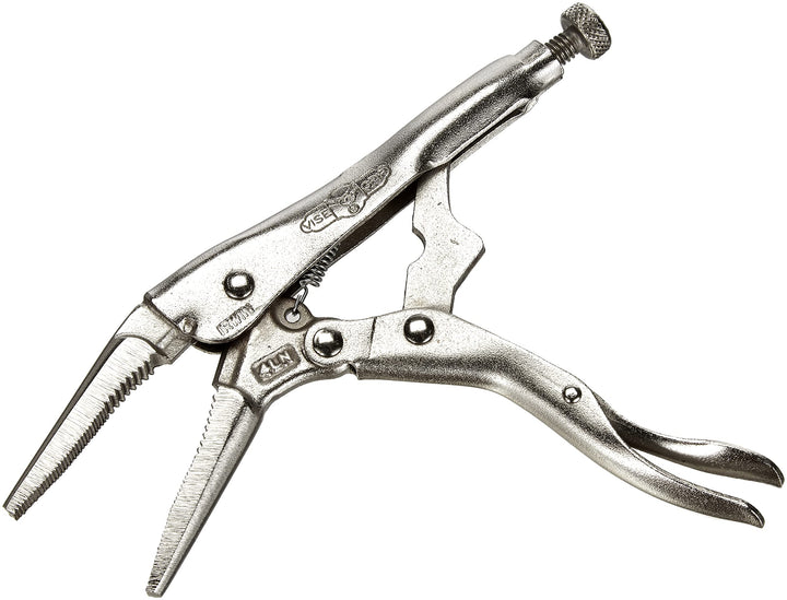 VISE-GRIP Original Locking Pliers, Long Nose, 4-Inch (1602L3), 100mm