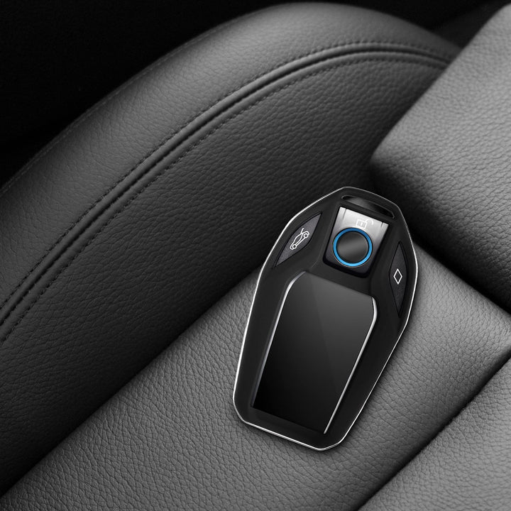 kwmobile Key Cover Compatible with BMW - Carbon