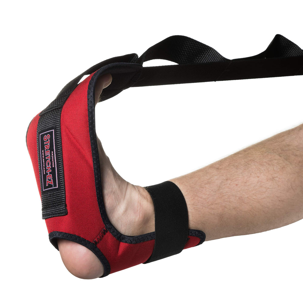 The Original Stretch-EZ, USA Made Top Choice Plantar Fasciitis Stretcher, Hamstring Stretch Strap and Achilles Tendon Stretcher, Stretching Strap for Physical Therapy
