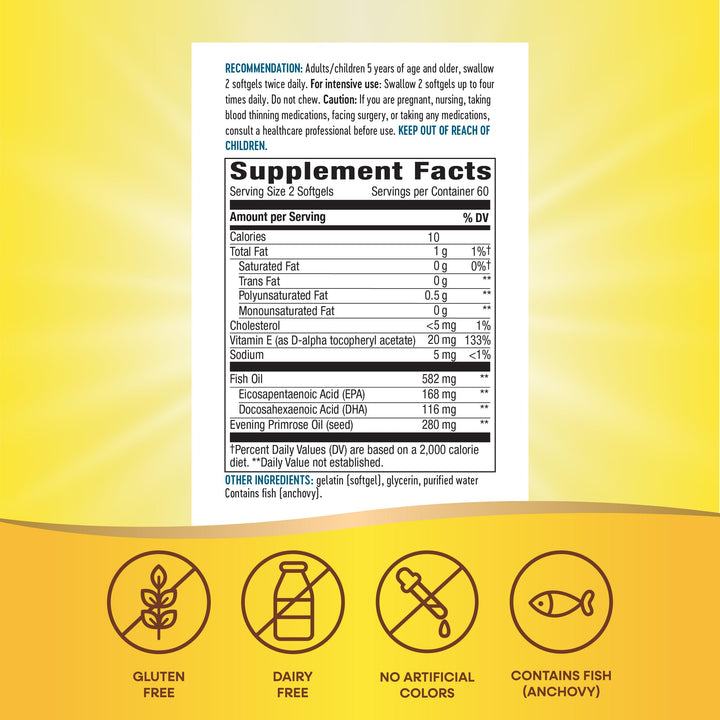 Nature&#39;s Way EFA Blend for Kids with vitamin E,