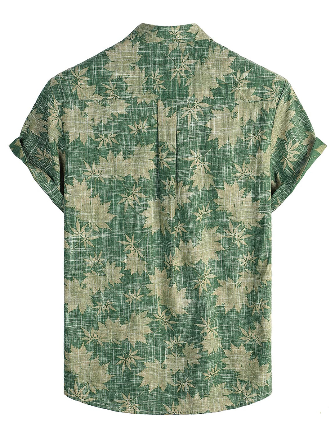 VATPAVE Mens Front Pocket Hawaiian Shirts Casual Floral