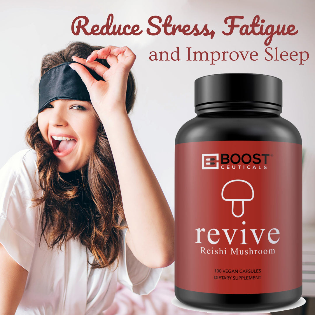 Reishi Mushroom Capsules - Vegan Non GMO No Stearates G