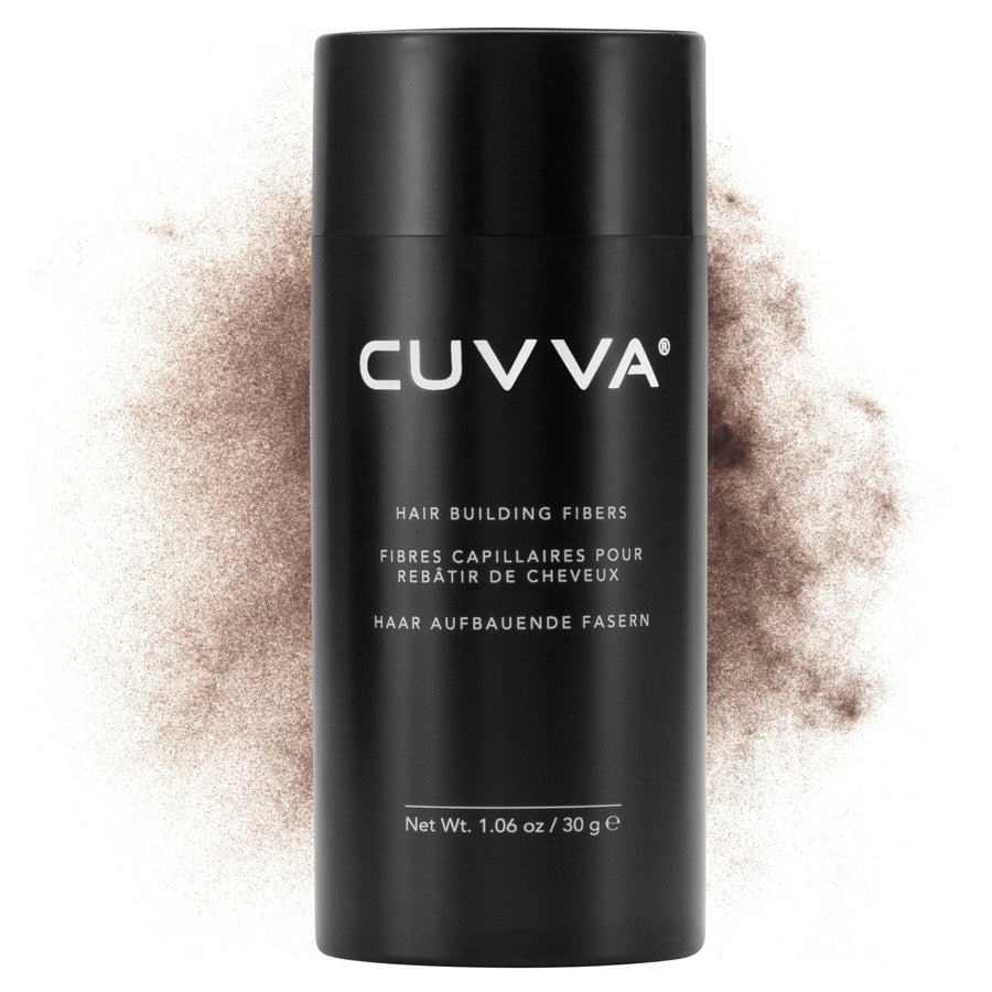 Hair Building Fibers for Fine & Thinning Hair (MEDIUM BROWN) - Thicker Looking Hair in 15 Seconds - 13 Different Shades for Men & Women - 1.06oz