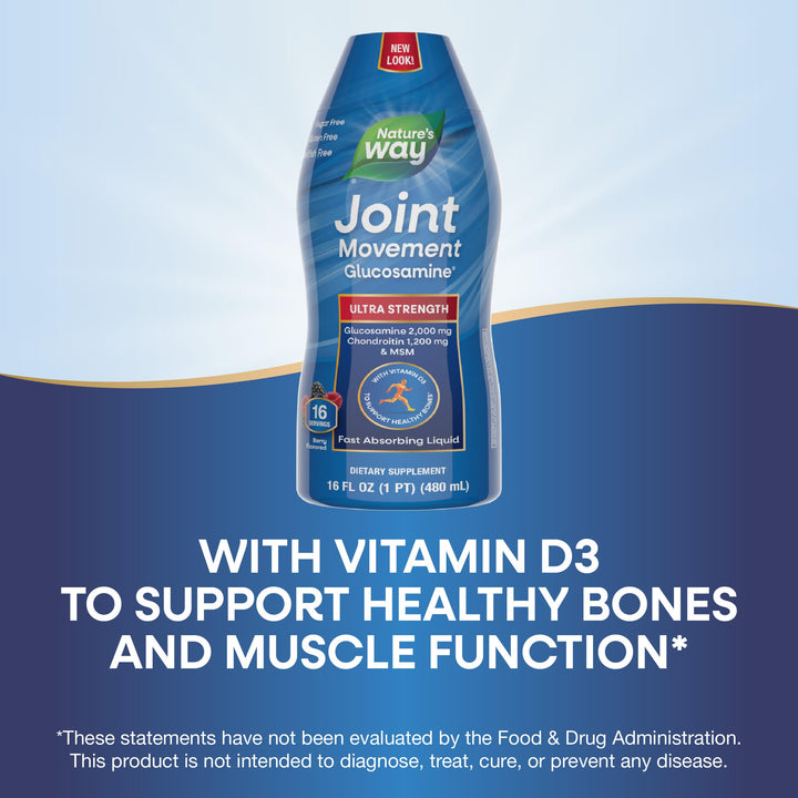 Nature&#39;s Way Joint Movement Glucosamine Fast Ab