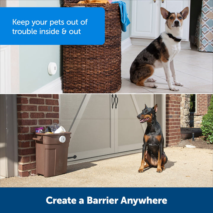 Pawz Away Mini Indoor/Outdoor Wireless Pet Barrier Transmitter, Extra Add-A-Barrier for Dogs and Cats