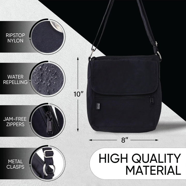 Peak Gear Crossbody Travel Purse with RFID Blocking Poc