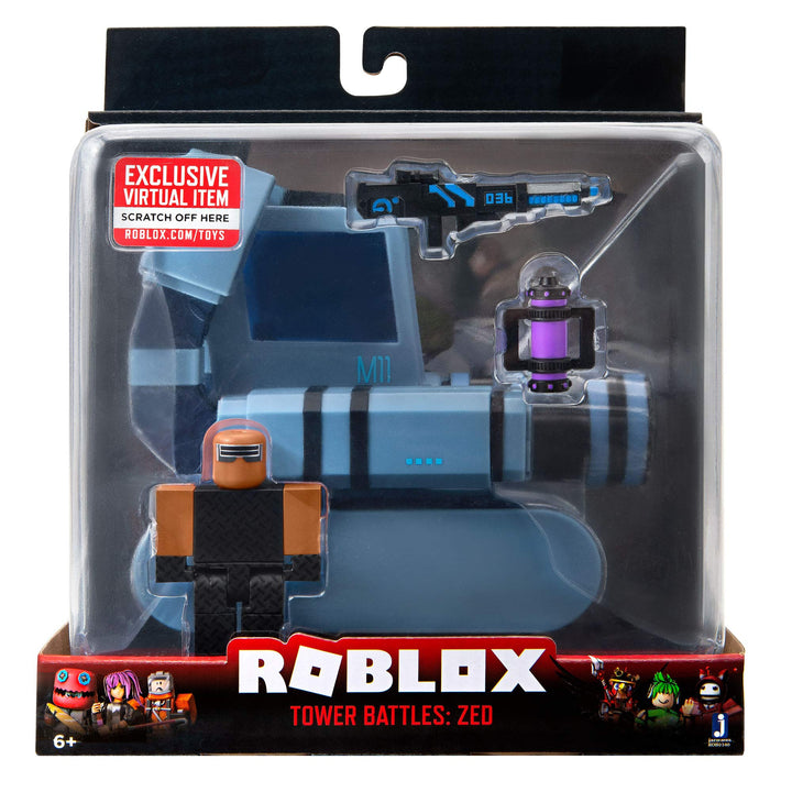Action Collection - Tower Battles: ZED Vehicle [Includes Exclusive Virtual Item]