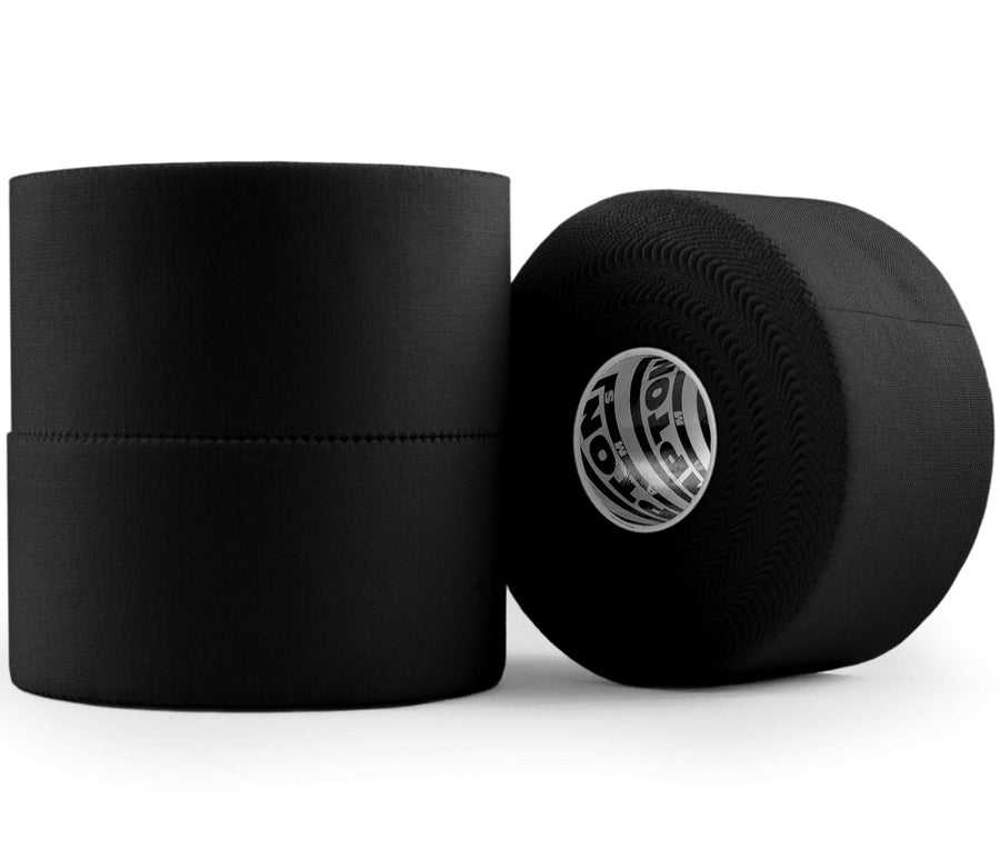 Hampton Adams Black Athletic Tape - 45Ft Per Roll No St
