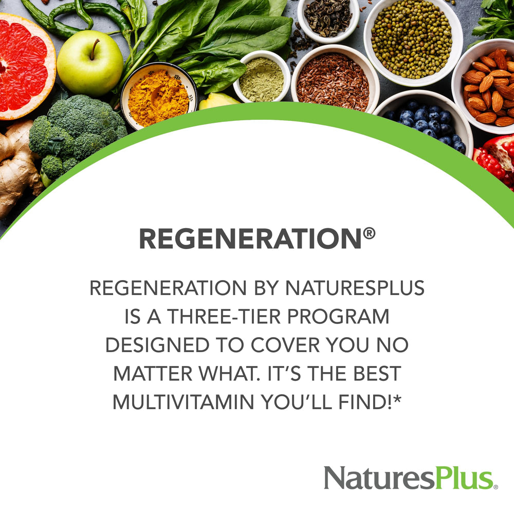 Natures Plus Regeneration Multivitamin - 90 Softgels - 