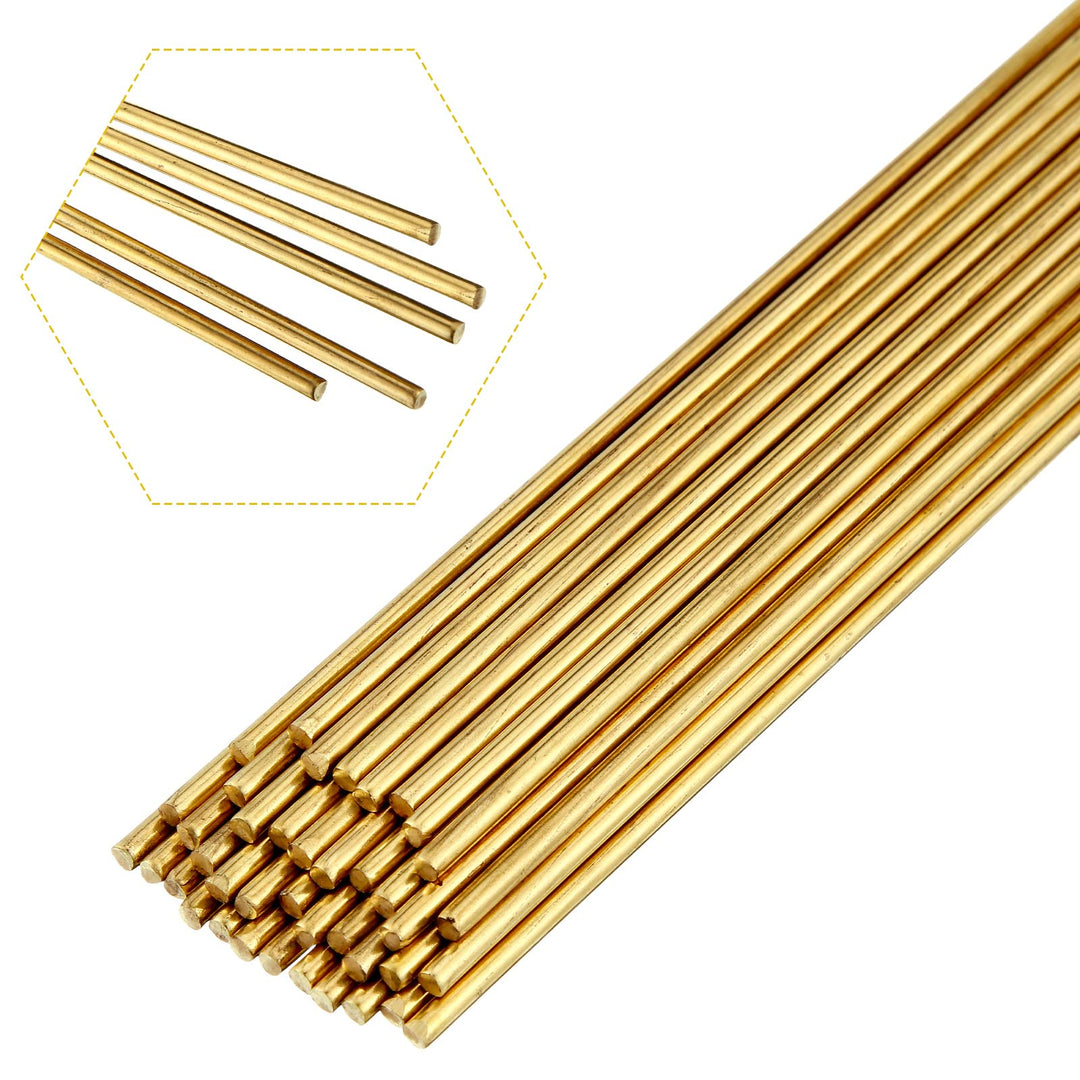 40 Pcs Brass Welding Rods 1.5 mm 2 mm in Brazing Rods B