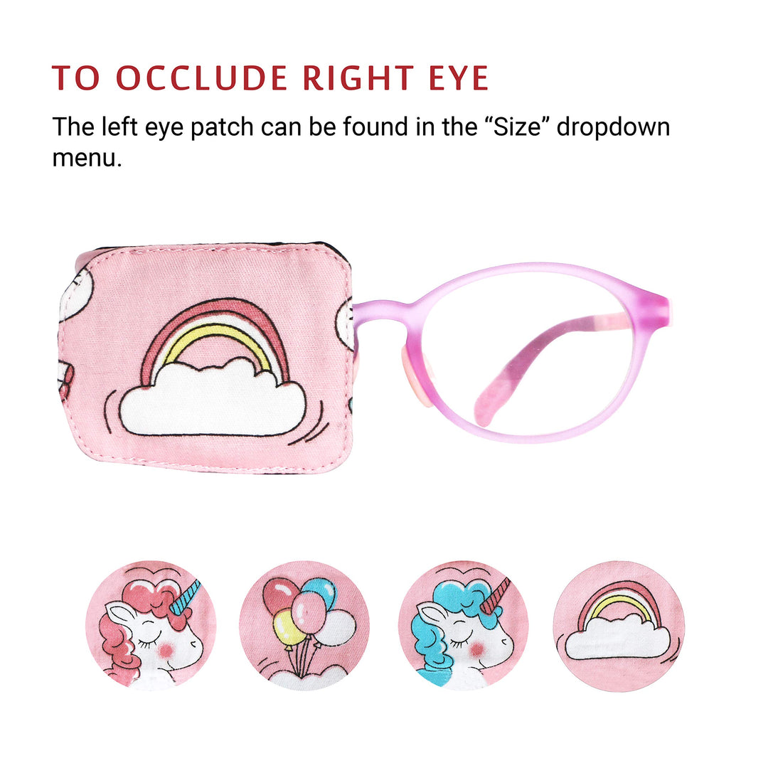 Astropic Cotton &amp; Silk Eye Patch for Kids Glass