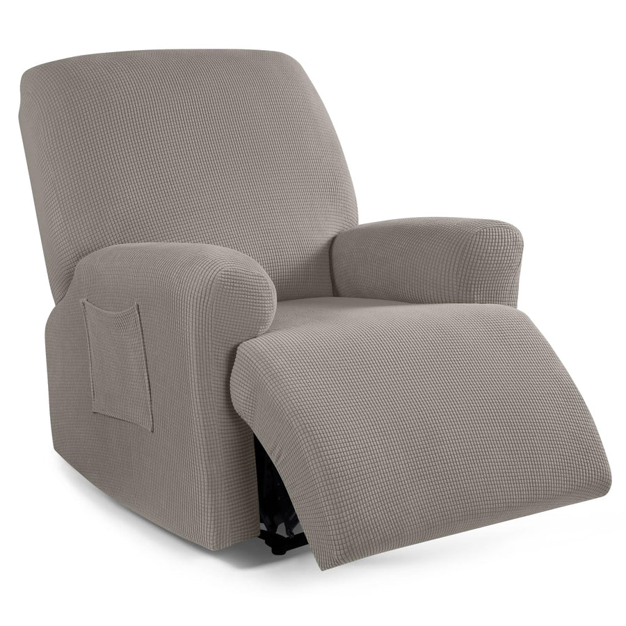 TAOCOCO Recliner Cover 4-Pieces, Recliner Stretch Sofa 