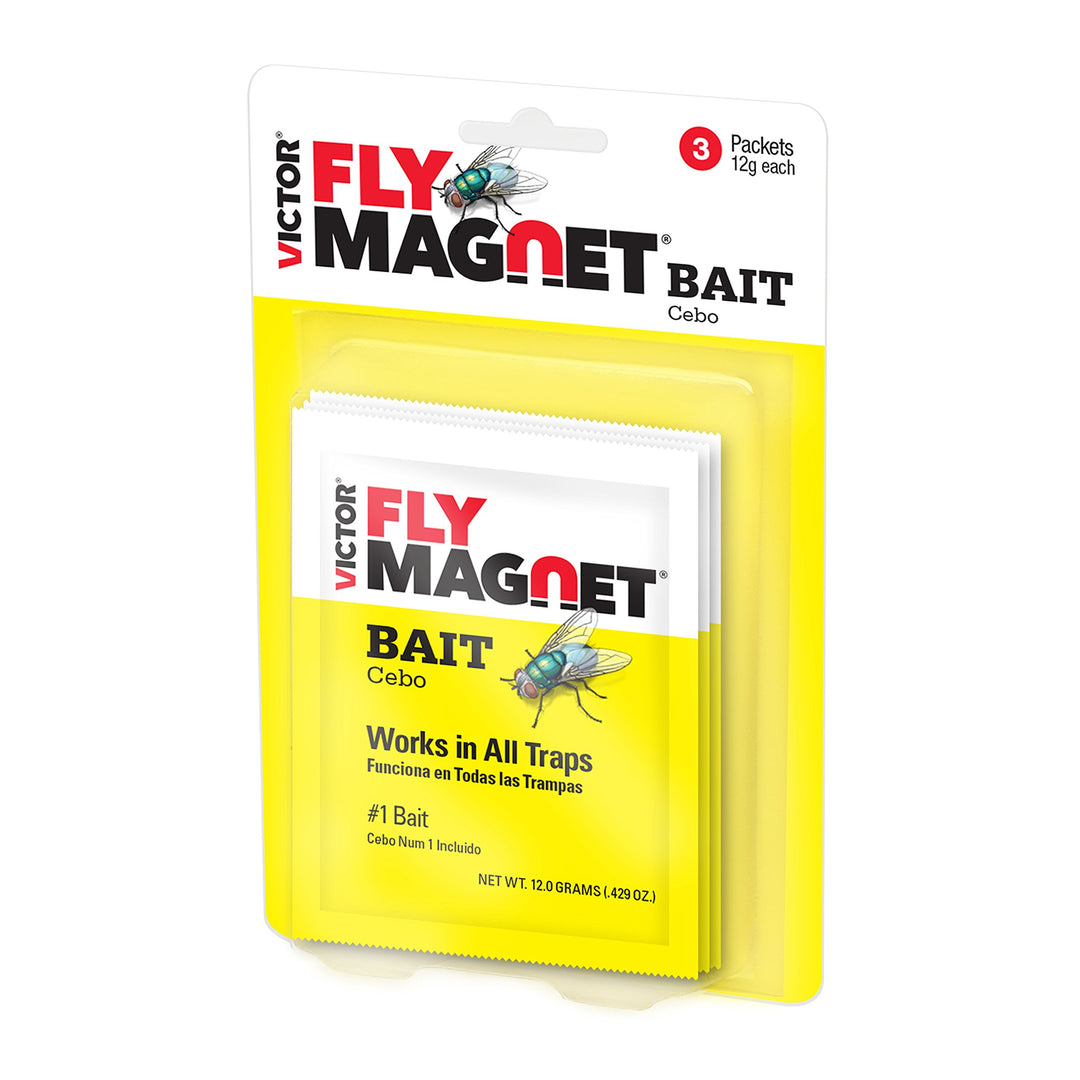 Fly Magnet Bait , Multi : Safer Brand Victor M383 Fly Magnet Bait 3-Pk