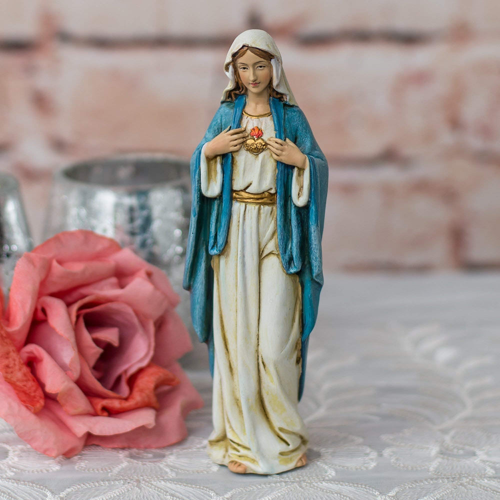 JOSEPH'S STUDIO Renaissance Collection by Roman Exclusive Immaculate Heart of Mary Figurine, 6-Inch