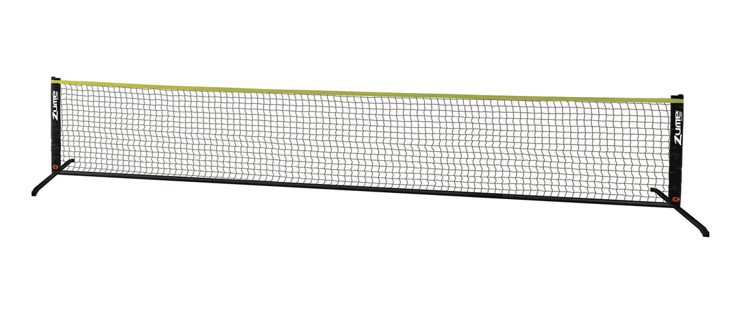 Zume Games Portable Instant Play Portable Pickleball Set Includes Paddles, Balls, and Net
