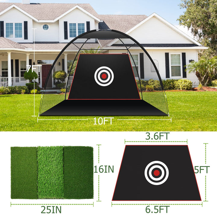 Golf Net Target Cloth for 10x7x6FT Pro Golf Net