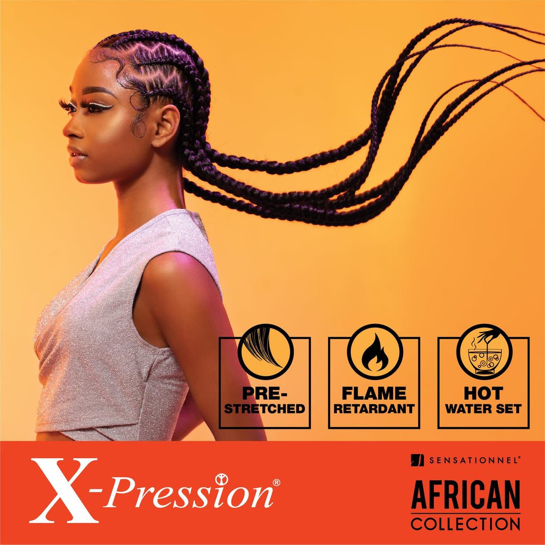 Braids XPRESSION 3X Pre-Stretched Braid 58 (3T1B/DBLUE/LBLUE)