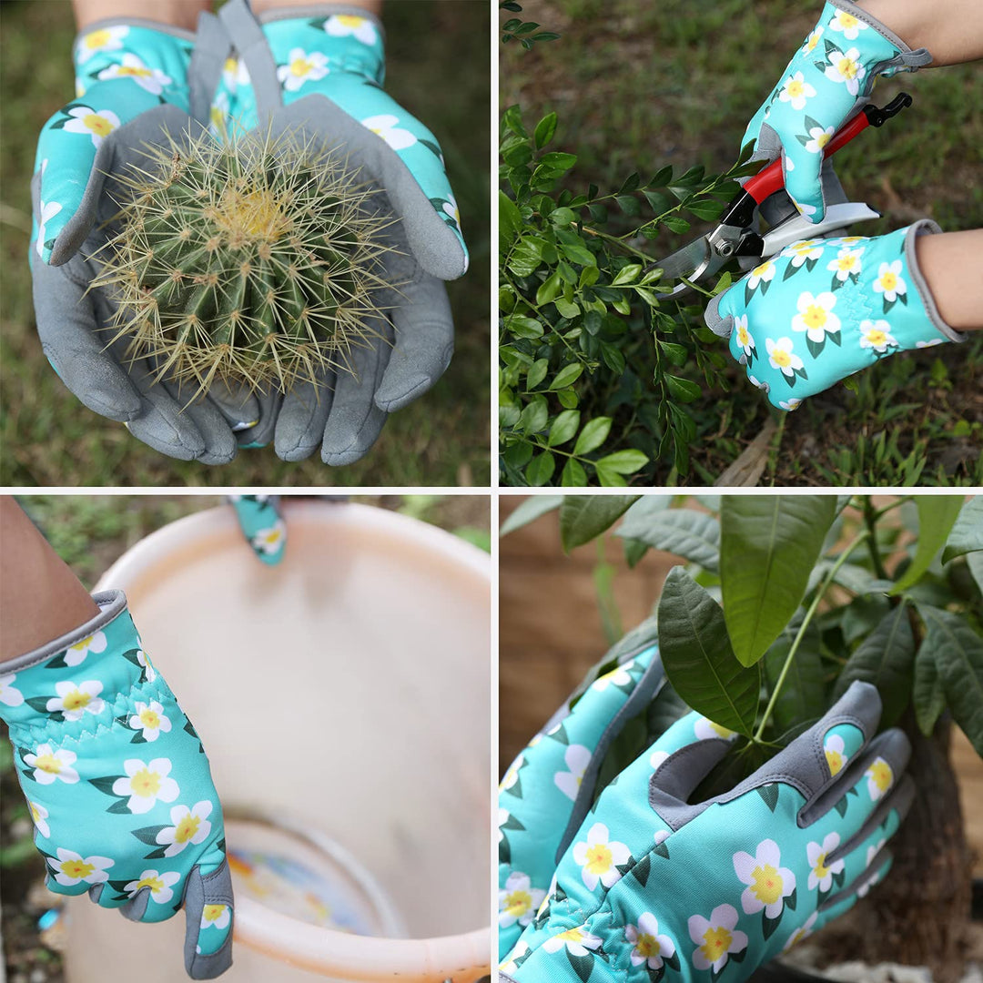 Garden Gloves for Women, Gardening Gloves for Women Thorn Proof, Gardening Gloves for Digging, Planting,Pruning