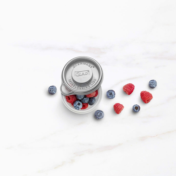 GladWare Home Mini Round Food Storage Containers, Small