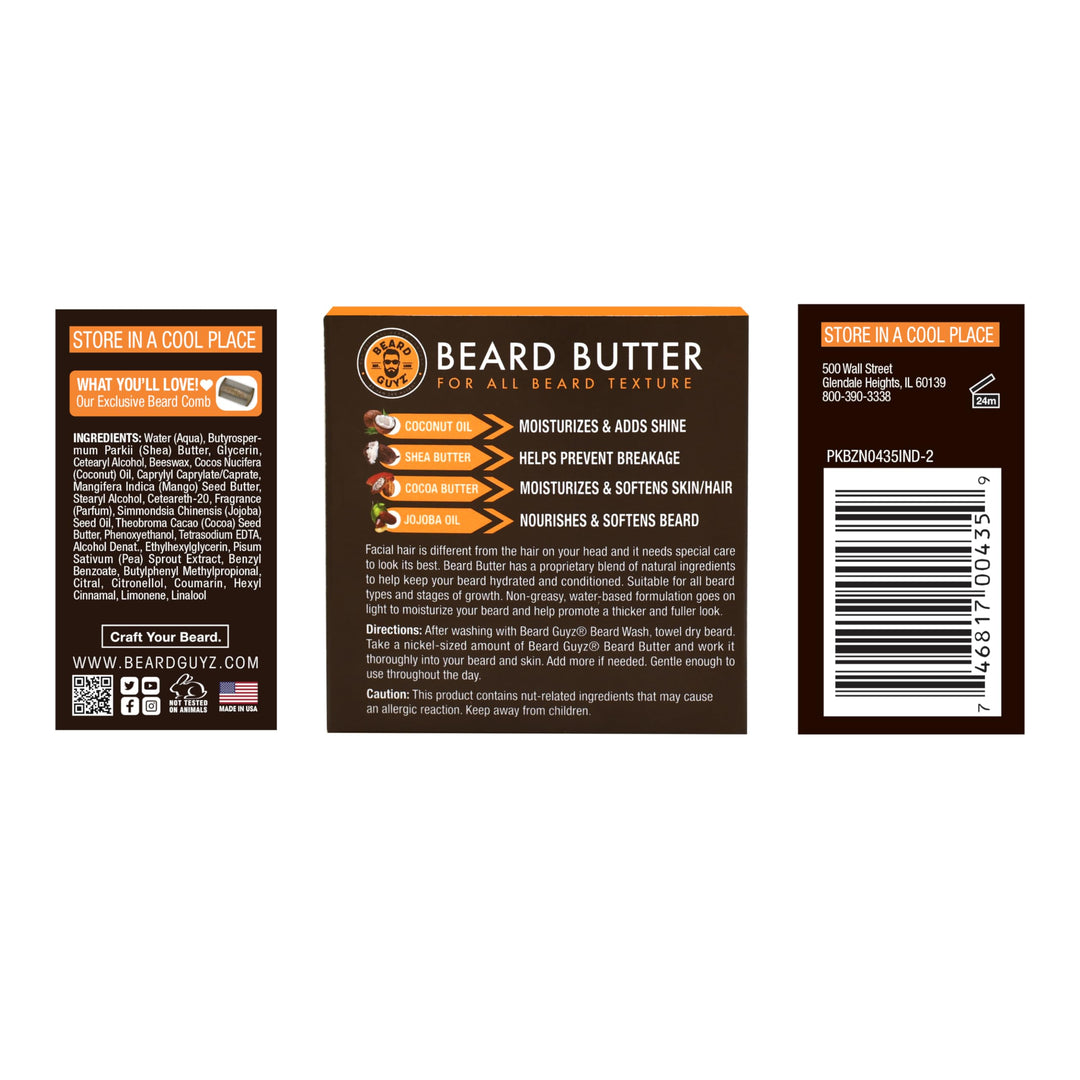 Beard Butter - For Your Dry Beard (3 oz)