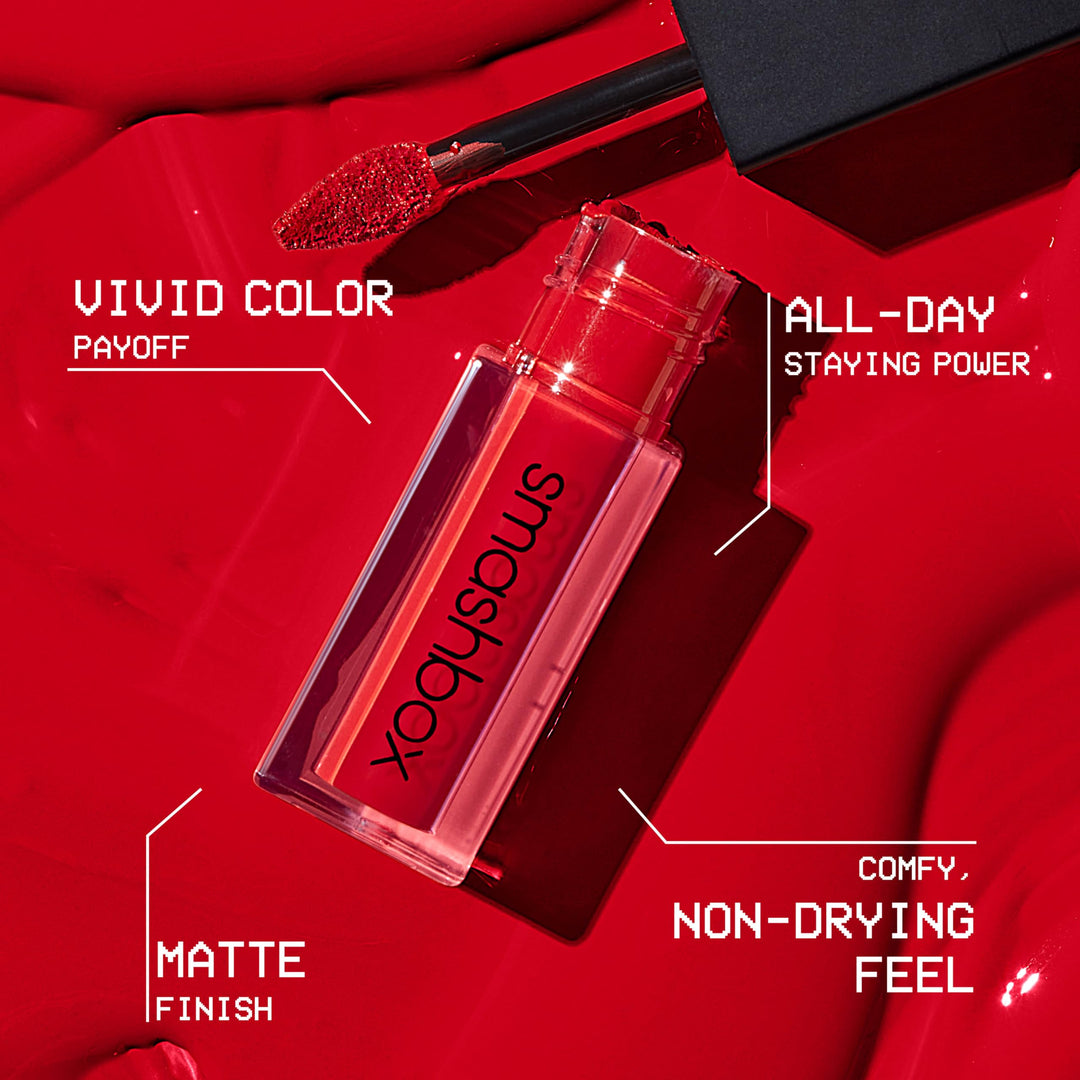 Smashbox Always On Longwear Matte Liquid Lipstick,| Long Lasting, Waterproof + Non-Drying, 0.13 fl. oz., Dream Huge