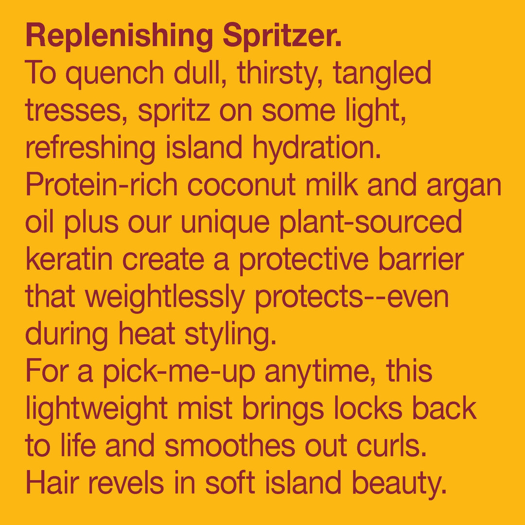 Drink It Up Coconut Milk Hawaiian Leave-In Conditioning Mist, Orange , 8 oz.