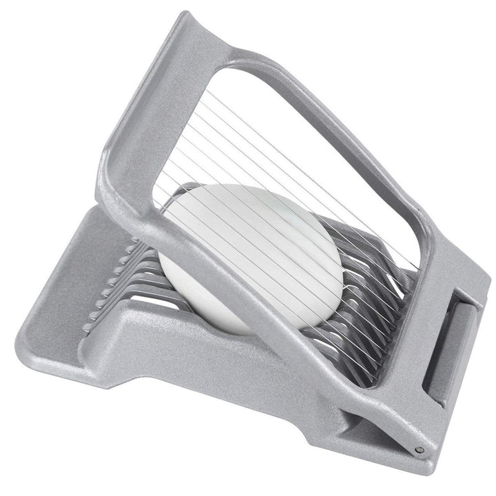 Germany Multipurpose Stainless Steel Wire Egg Slicer (Grey)