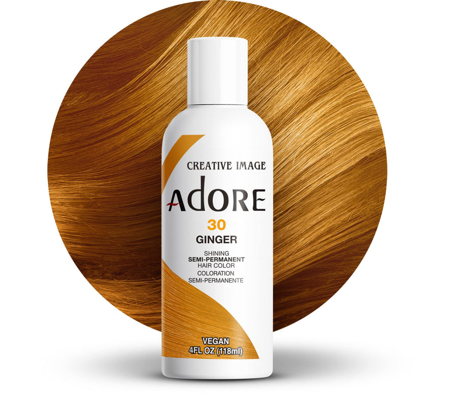 SemiPermanent Haircolor 030 Ginger 4 Ounce (118ml) (3 Pack)