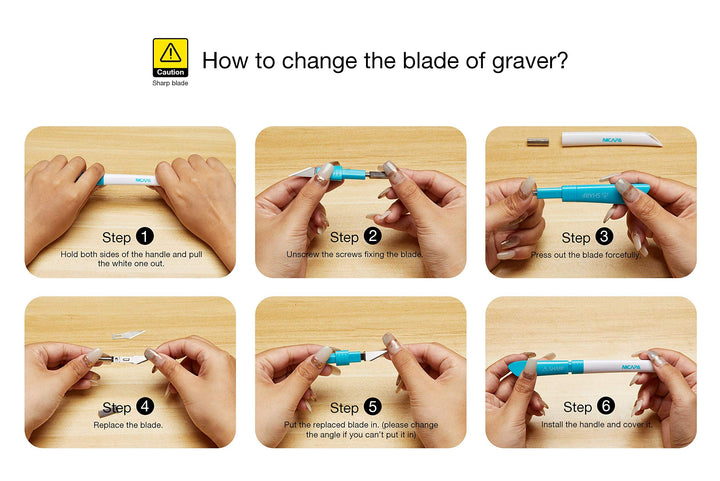 Nicapa Basic Tool Set Craft Weeding Vinyl Cardstock Crafting Tools Kit for Silhouette/Siser/Oracal 631 651 751 Vinyl