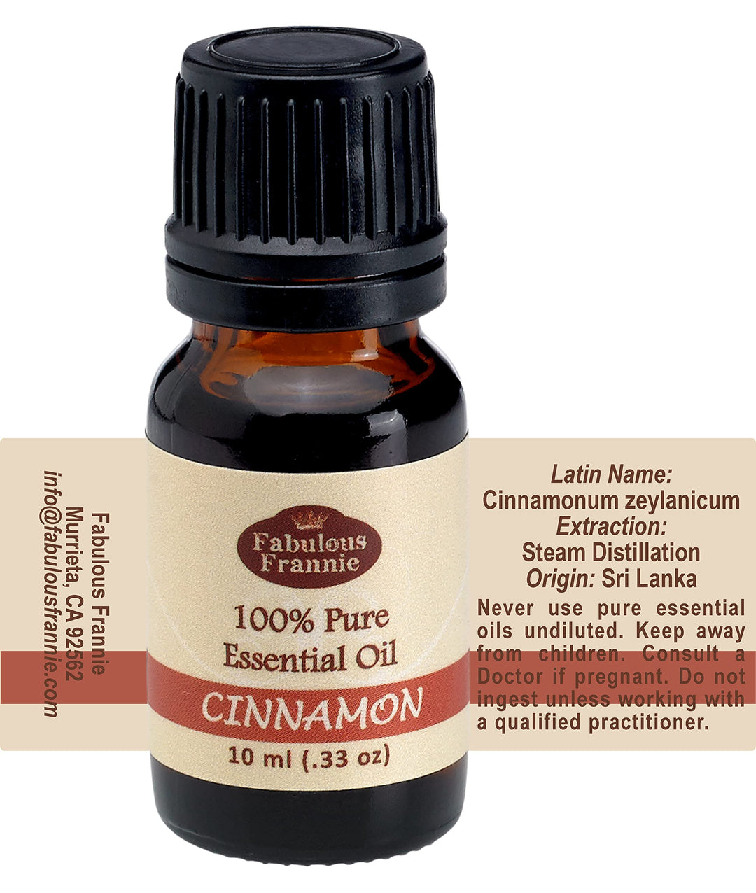 CINNAMON LEAF 100% Pure, Undiluted Essential Oil Therap